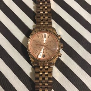 Michael Kors Mini Bradshaw Chronograph Rosetone